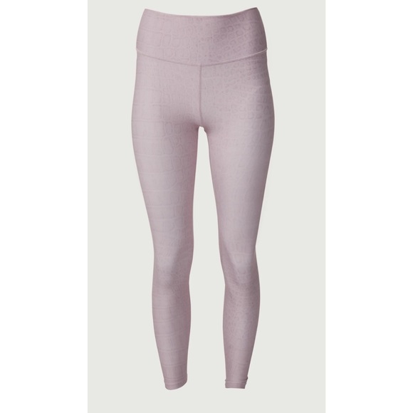 Varley Leggings Luna in Blush Croco light pink Size XS - Picture 3 of 7
